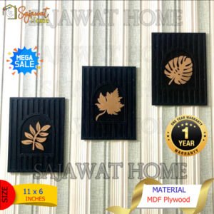 Floral Wall Art 3 Pieces Set