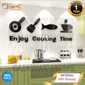 DIY Kitchen Restaurant Wooden Wall Art