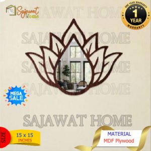 Lotus Mirror Wall Art