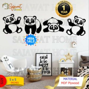 Panda Art Room Wall Art