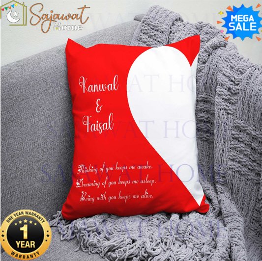 All Pillow Covers Couple Names