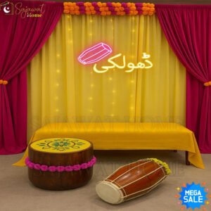 Dholki - Urdu - Neon Sign