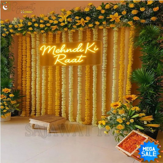 Mehndi ki Raat - Neon Sign - Image 4