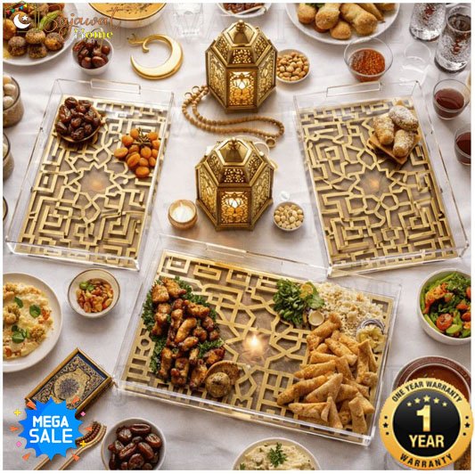 Crystal Edge Luxury Acrylic Tray 4