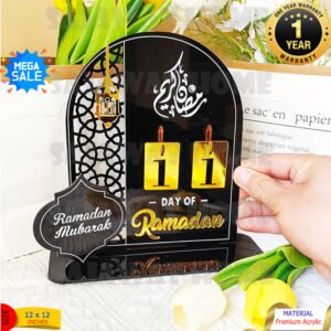 Ramadan Callender Tabletop - Black